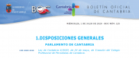 Publicada en el Boletín Oficial de Cantabria la Ley de Cantabria 4/2020, de 24 de mayo, de Creación del Colegio Profesional de Periodistas de Cantabria