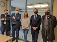 La Comisión Gestora del Colegio Profesional de Periodistas se reúne con Unión Profesional Cantabria