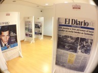 La exposición 'El periodismo es tu vida y garantía democrática' podrá visitarse en Torrelavega a partir del día 31