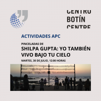 Disfruta de la exposición 'Shilpa Gupta: Yo también vivo bajo tu cielo' con las pinceladas de la APC y el Centro Botín